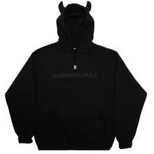 Load image into Gallery viewer, HORN HOODY - BLACK

