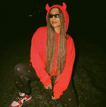 Load image into Gallery viewer, HORN HOODY - RED