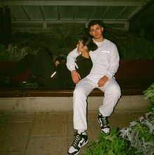 Load image into Gallery viewer, DISCO BALL - White Joggers