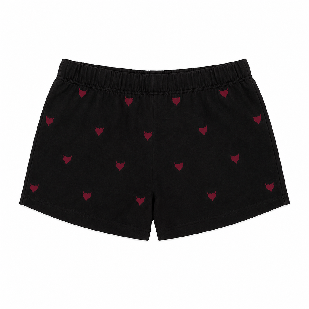 monogram short-shorts