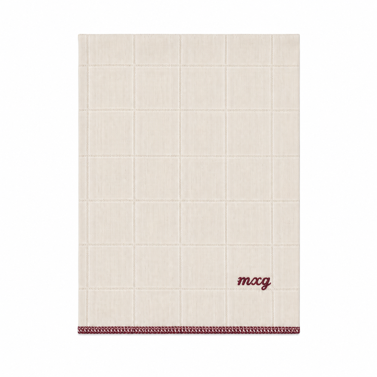 muslin spa mitts - whitecurrant