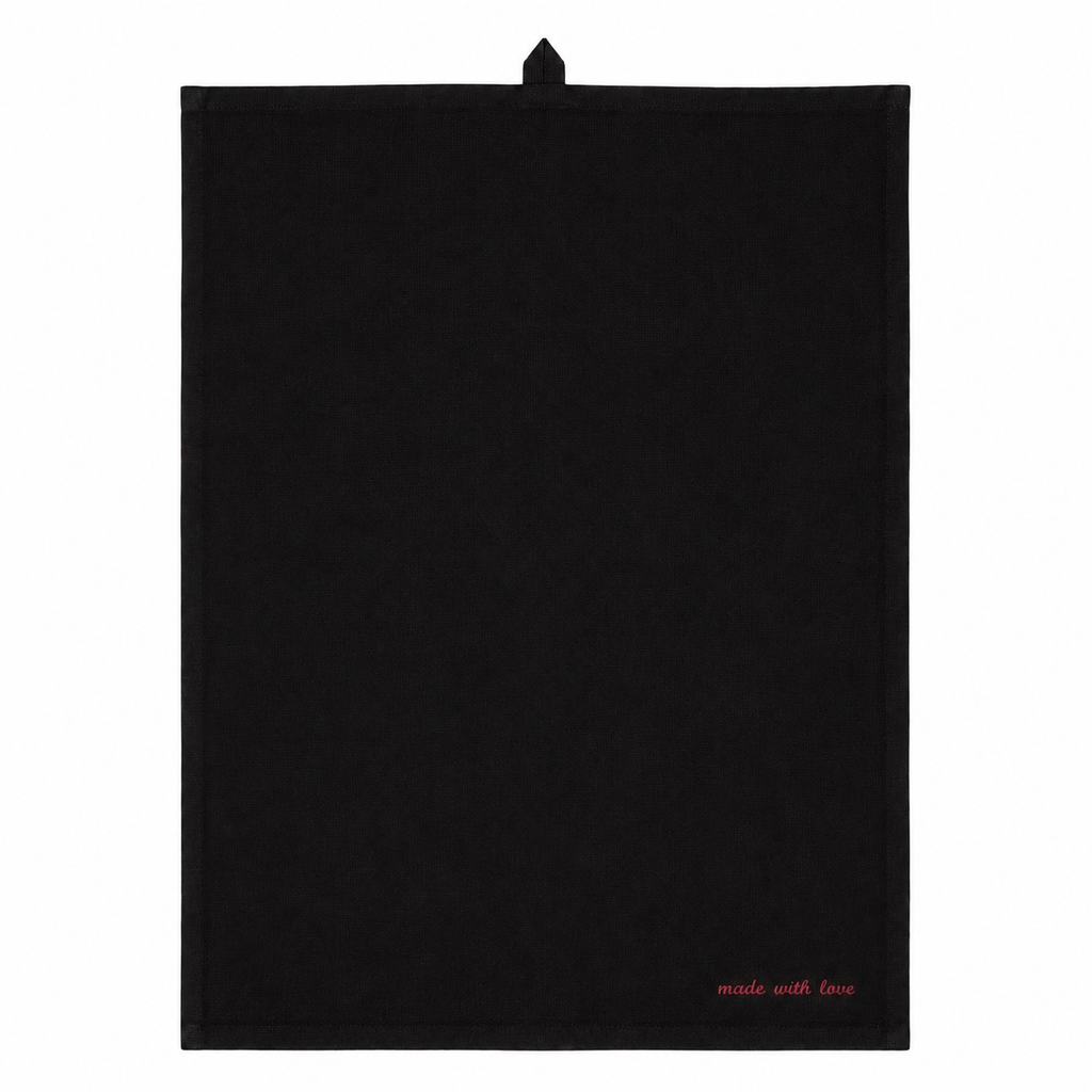 made with love tea towel