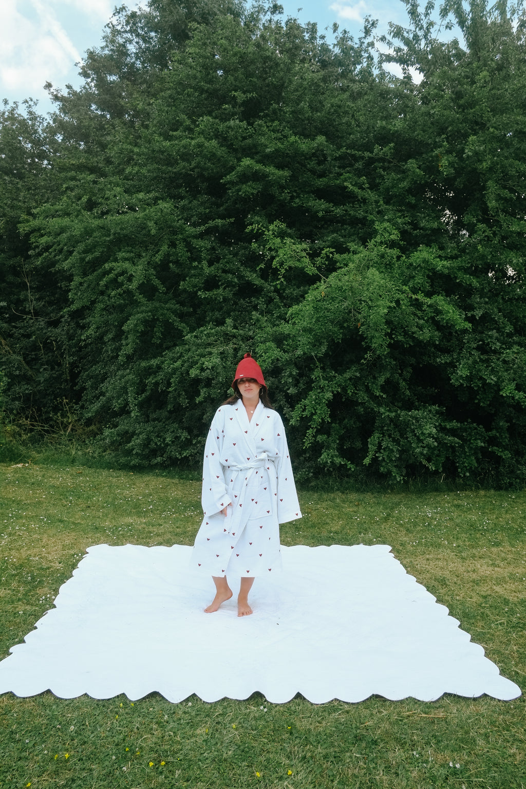 merino wool sauna hat