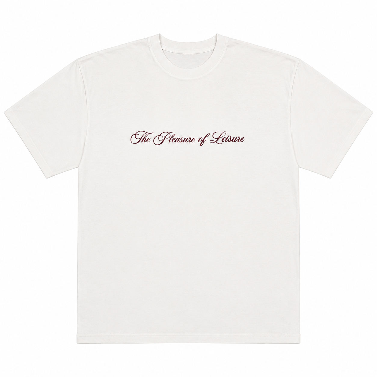 the pleasure of leisure t-shirt