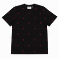 monogram t-shirt - black