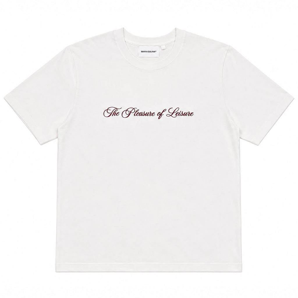 the pleasure of leisure t-shirt