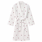 monogram bathrobe