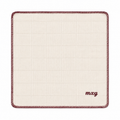 muslin face cloth - cream