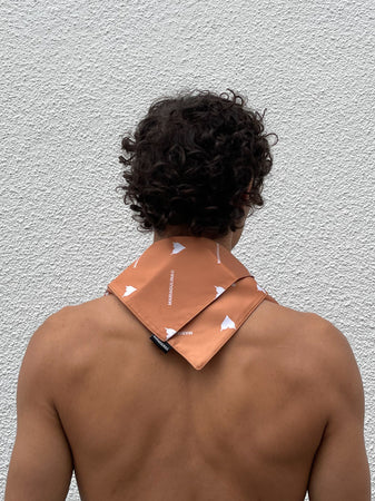 SATIN SCARF - COPPER