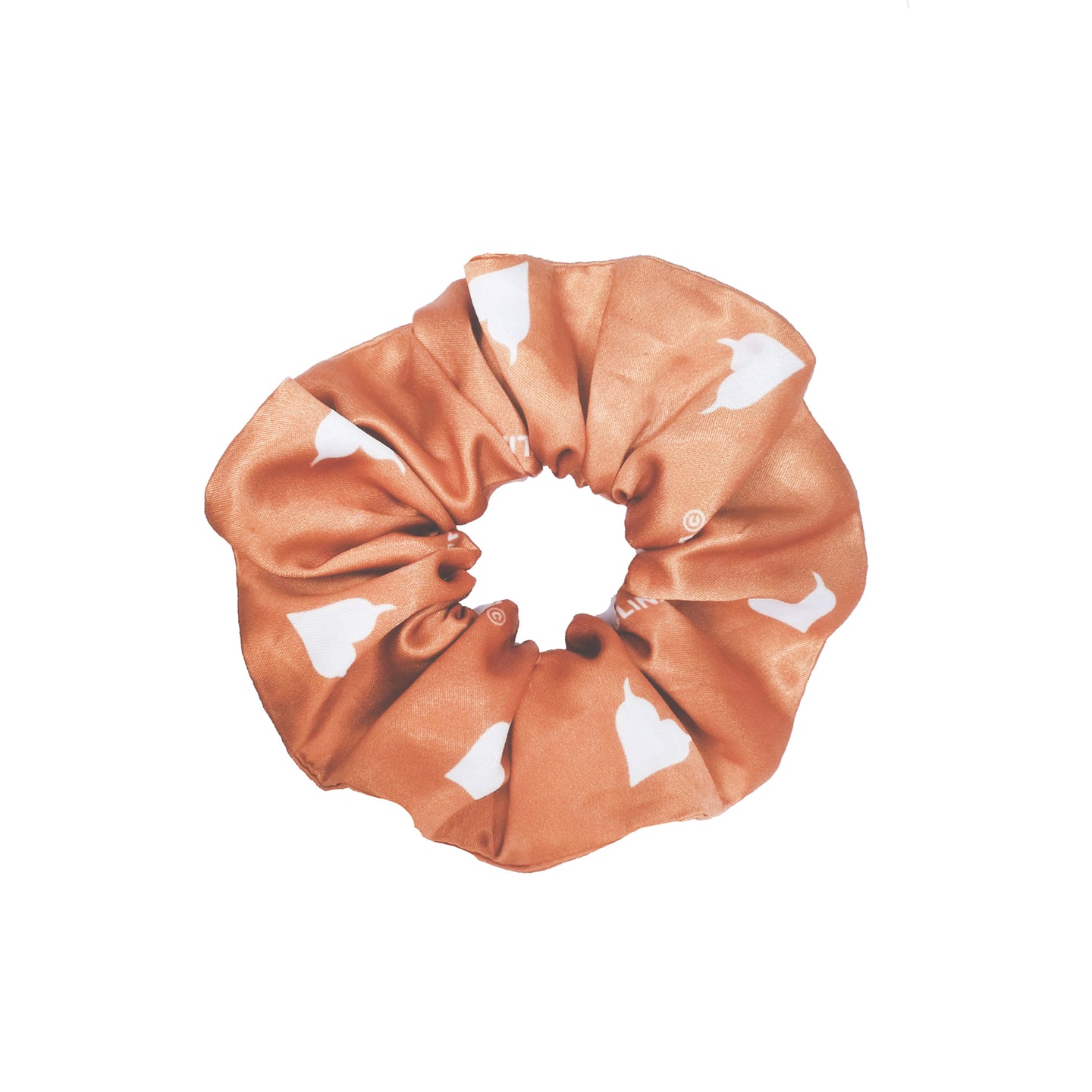 SATIN SCRUNCHIE - COPPER