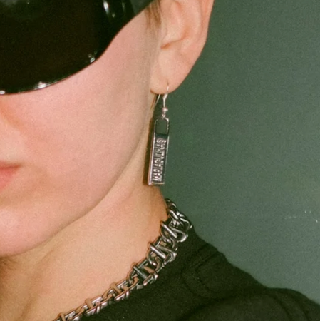 ZIPPER EARRINGS